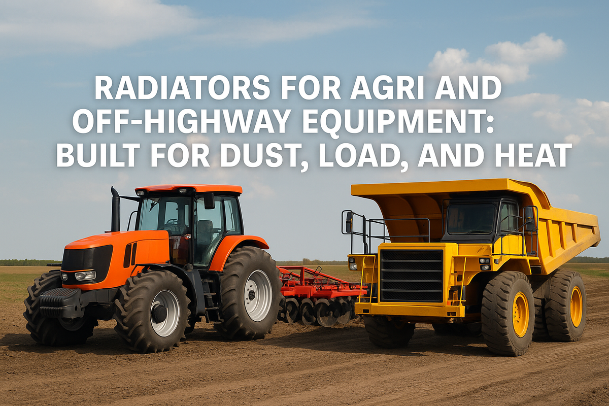Radiators for Agri and Off-Highway: Built for Dust, Load, and Heat ...