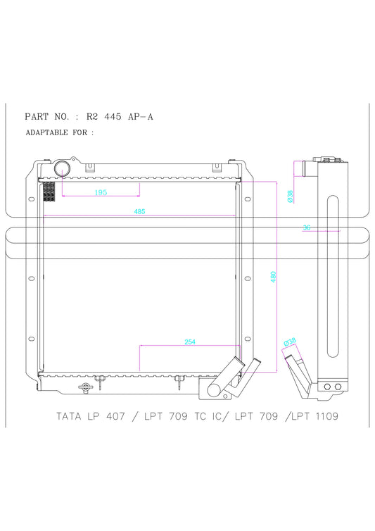 TATA LP 407 / LPT 709 TC IC/ LPT 709 /LPT 1109