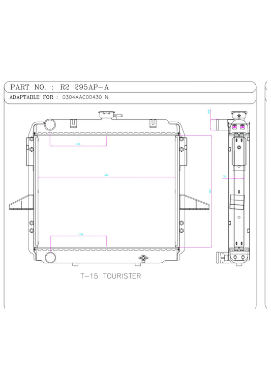 M & M T 15 TOURISTER
