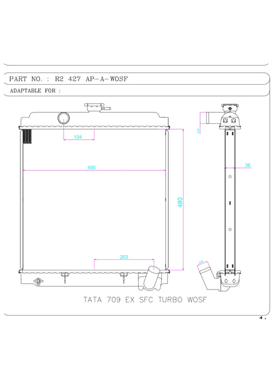 TATA 709 EX SFC TURBO WOSF