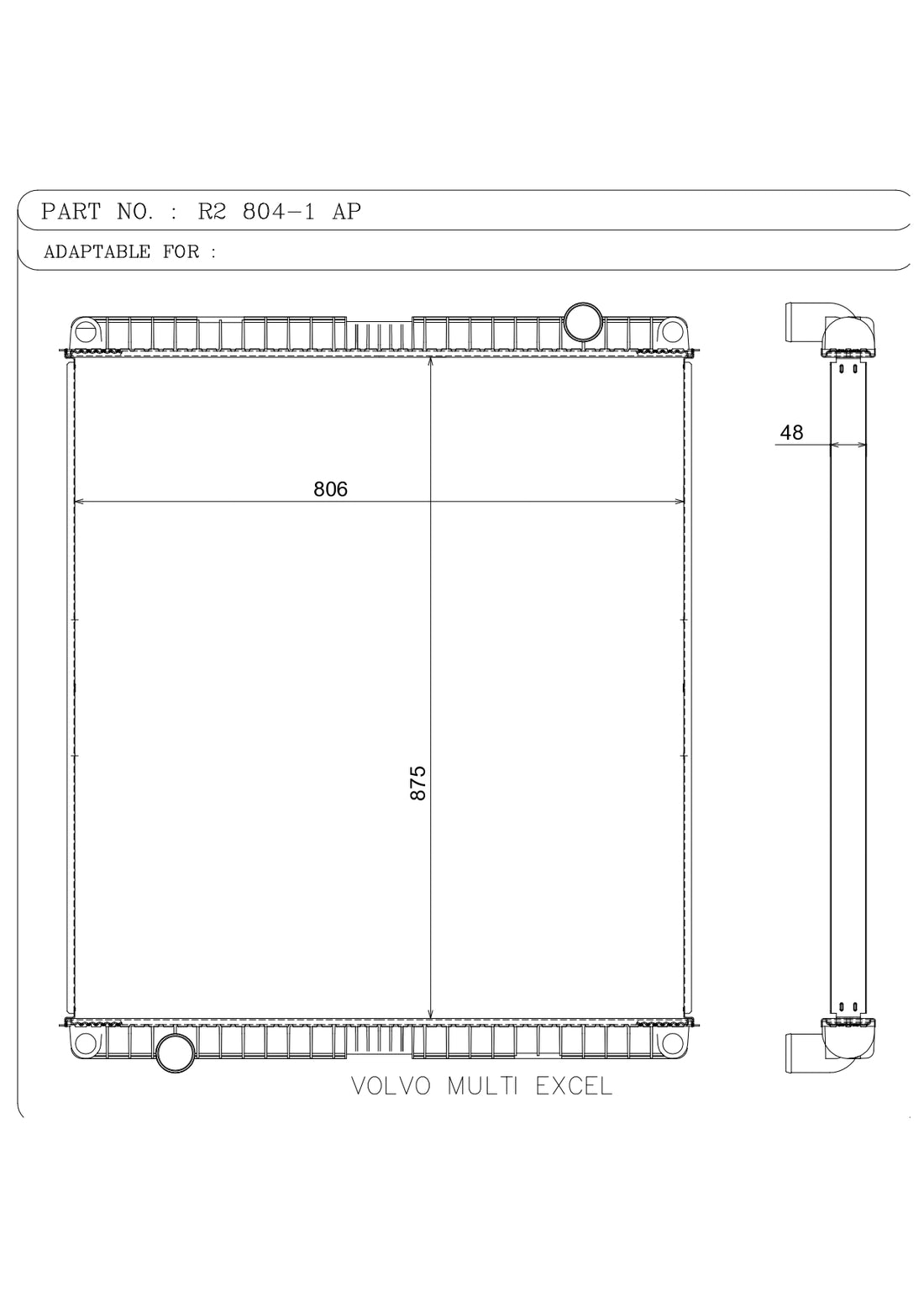 VOLVO MULTI EXCEL – Varun Radiators